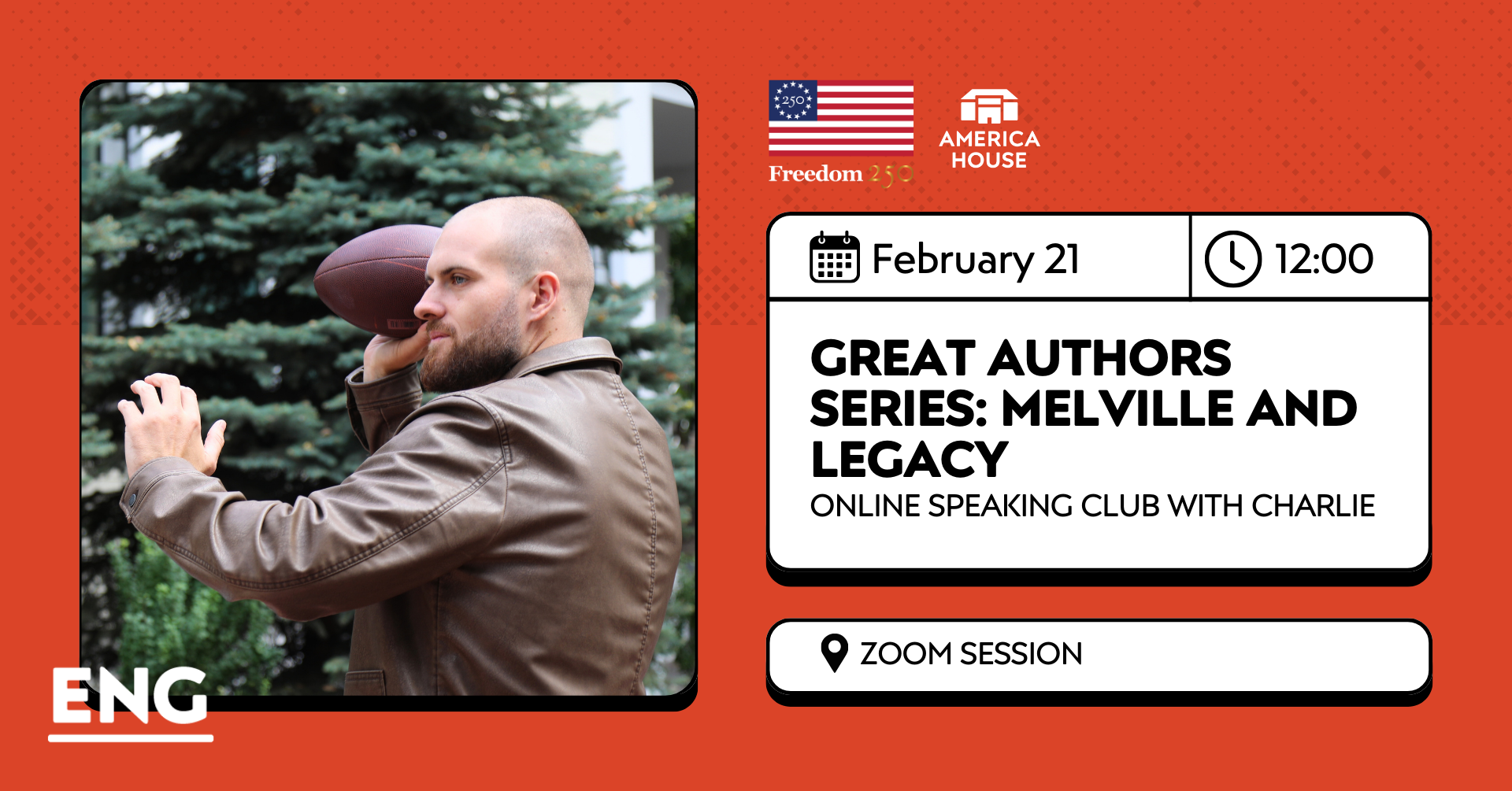 Great Authors Series: Melville and Legacy | Online Speaking Club 