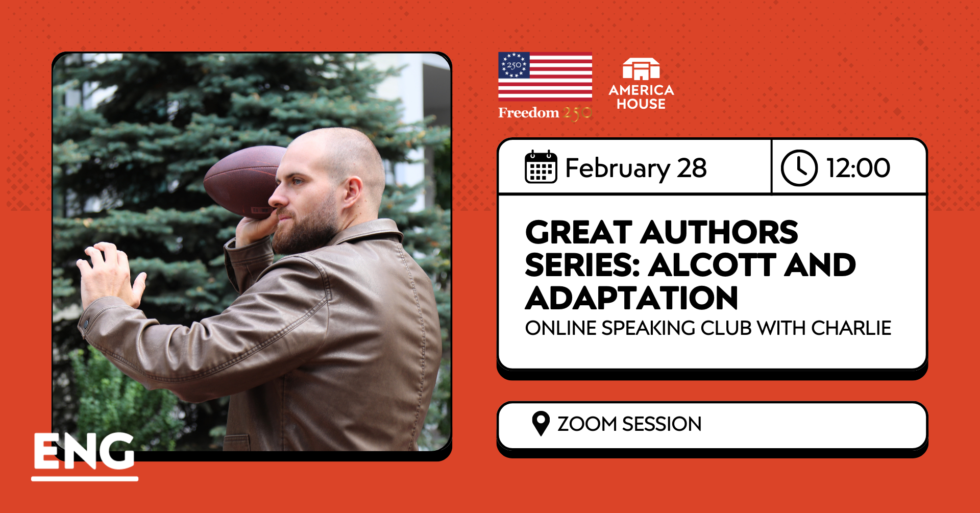 Great Authors Series: Alcott and Adaptation | Online Speaking Club 