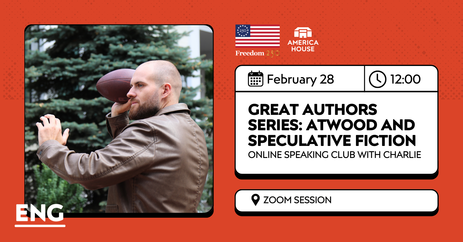 Great Authors Series: Atwood and Speculative Fiction | Online Speaking Club