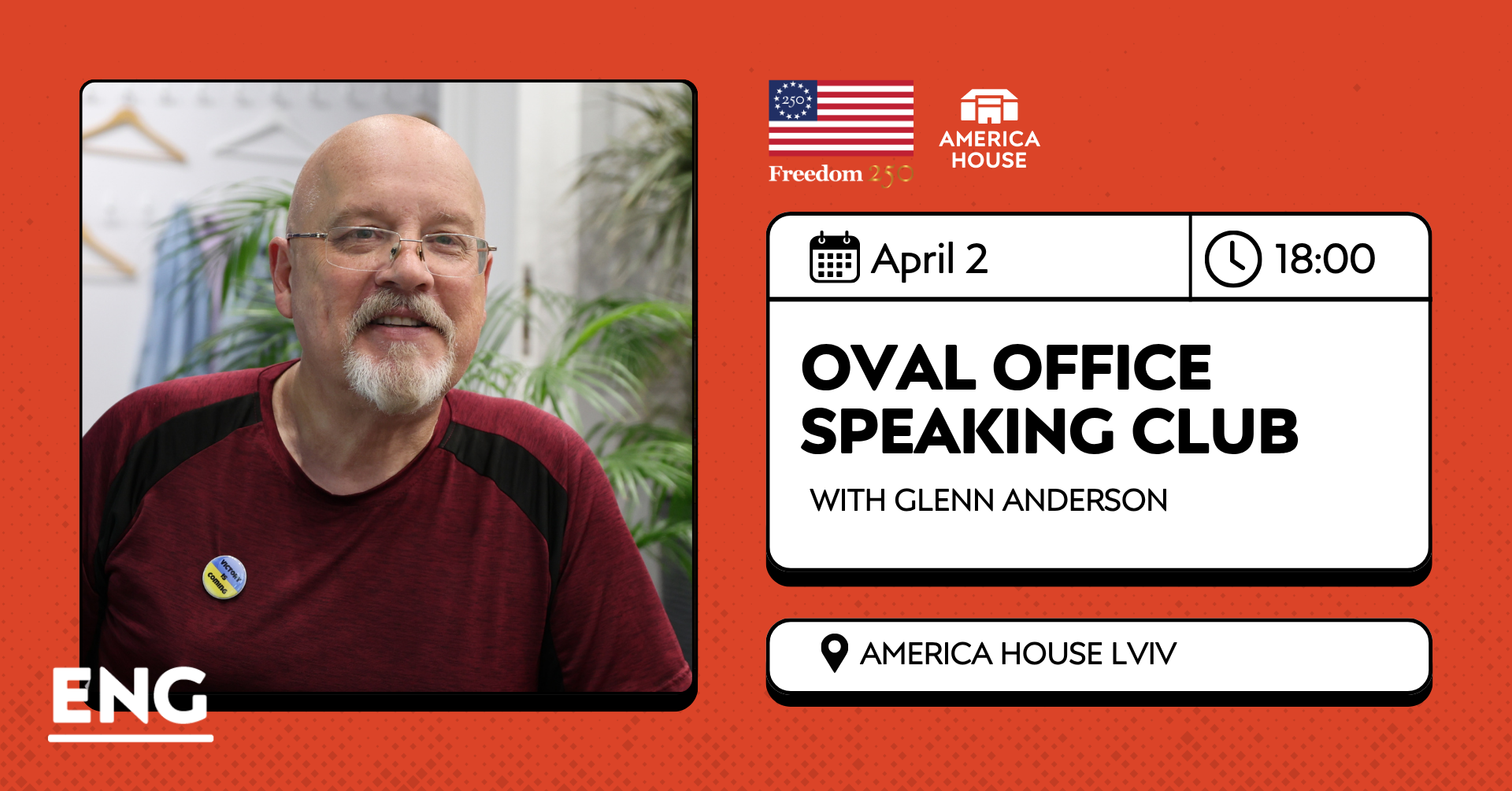 Oval Office Speaking Club with Glenn