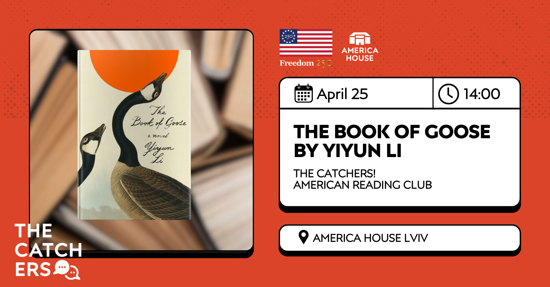 The Book of Goose by Yiyun Li | The Catchers! American Reading Club 