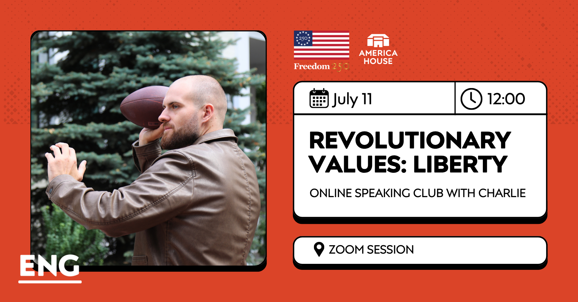 Revolutionary Values: Liberty | Online Speaking Club with Charlie