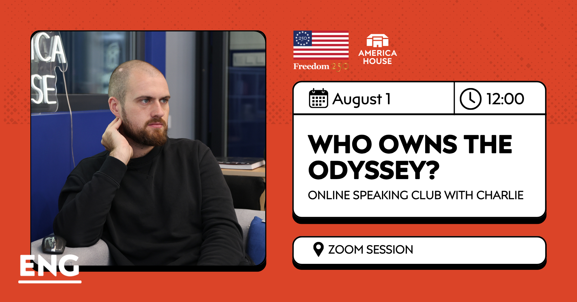 Who owns the Odyssey? | Online Speaking Club with Charlie 