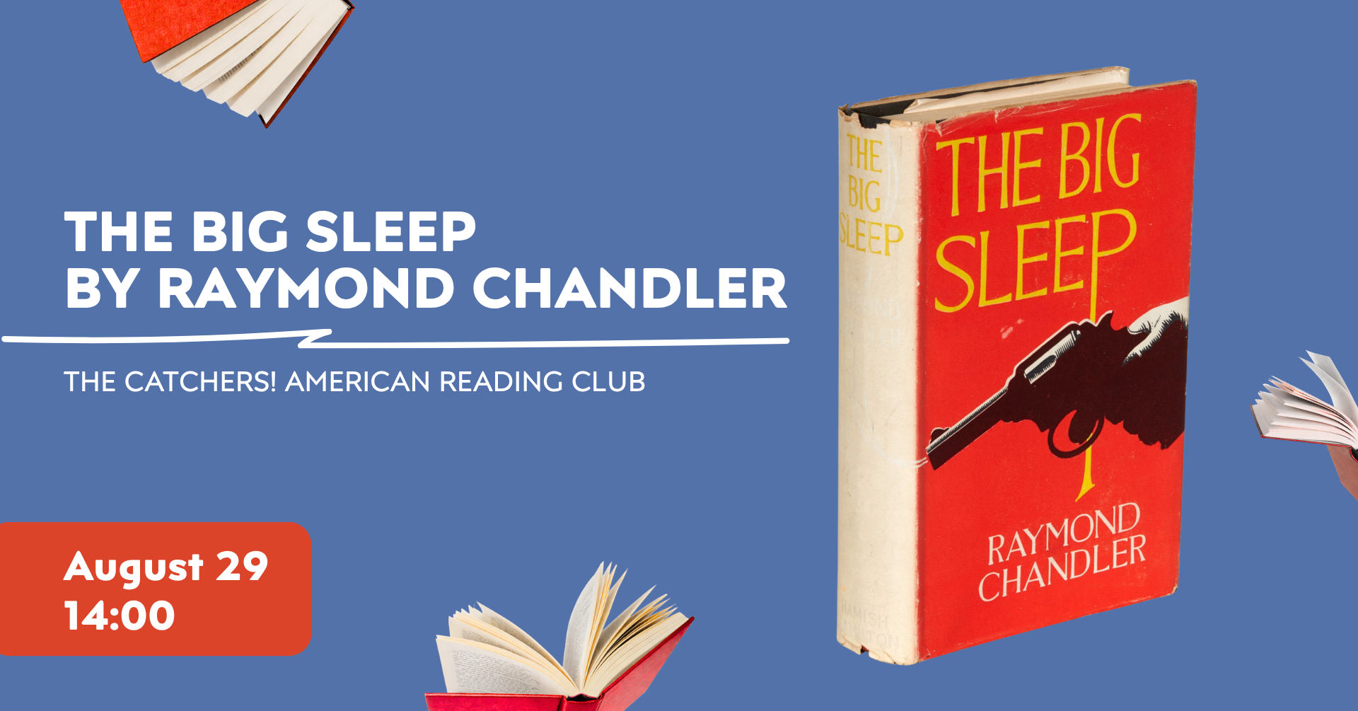 The Big Sleep by Raymond Chandler | The Catchers! American Reading Club