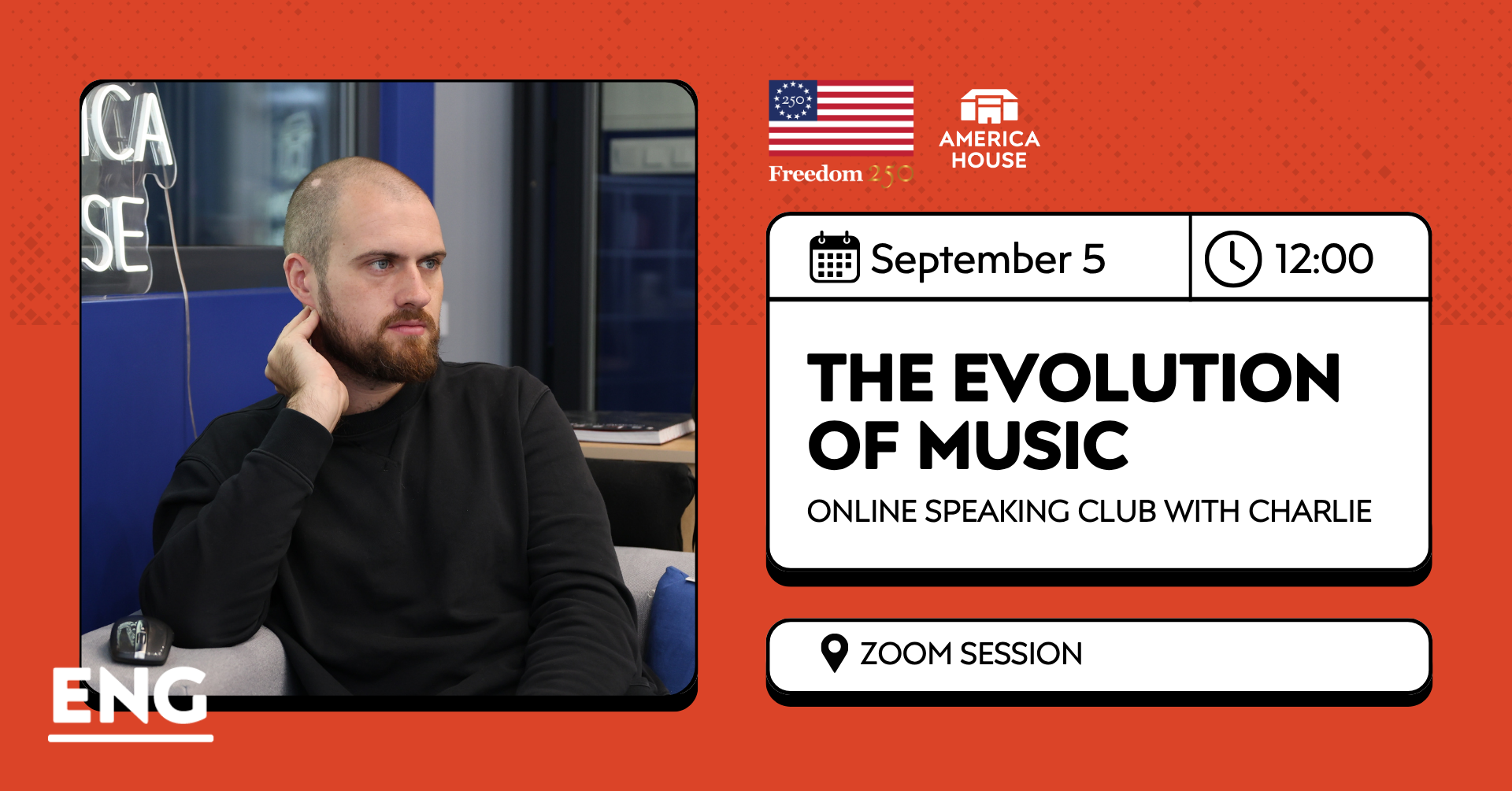 The Evolution of Music | Online Speaking Club with Charlie