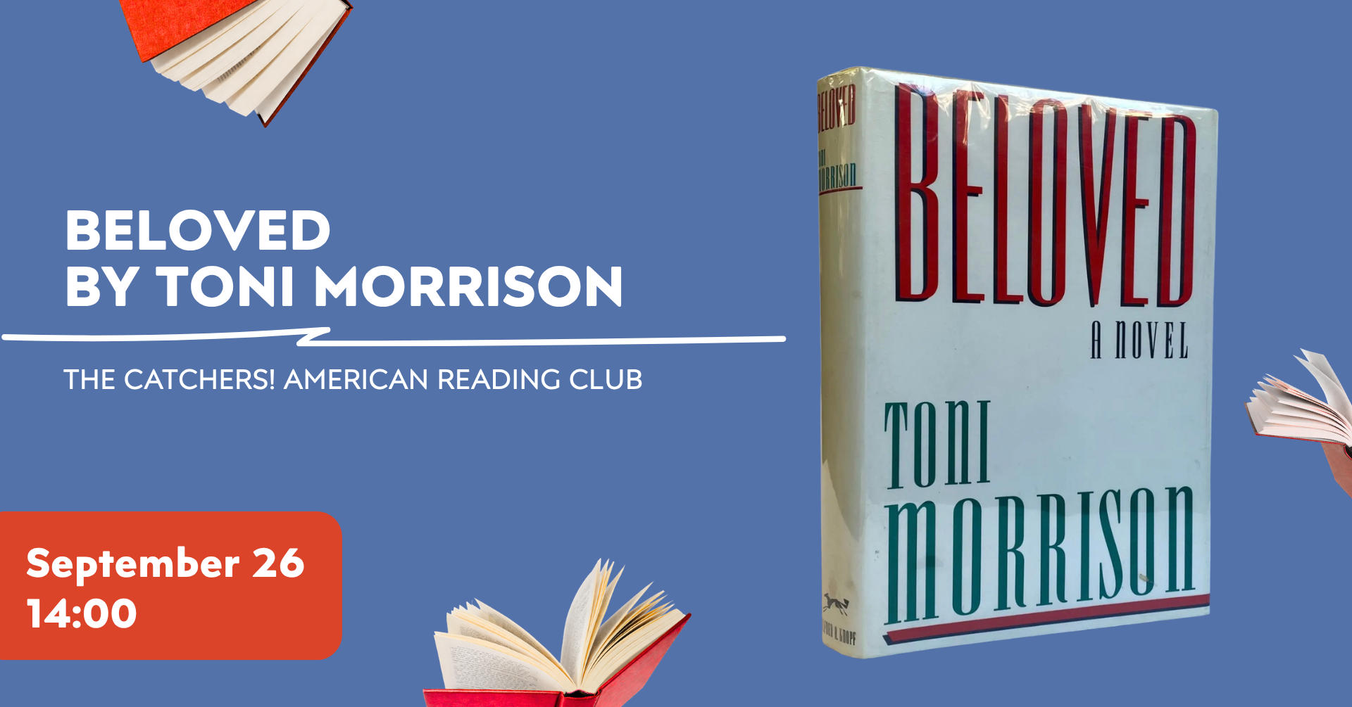 Beloved by Toni Morrison | The Catchers! American Reading Club