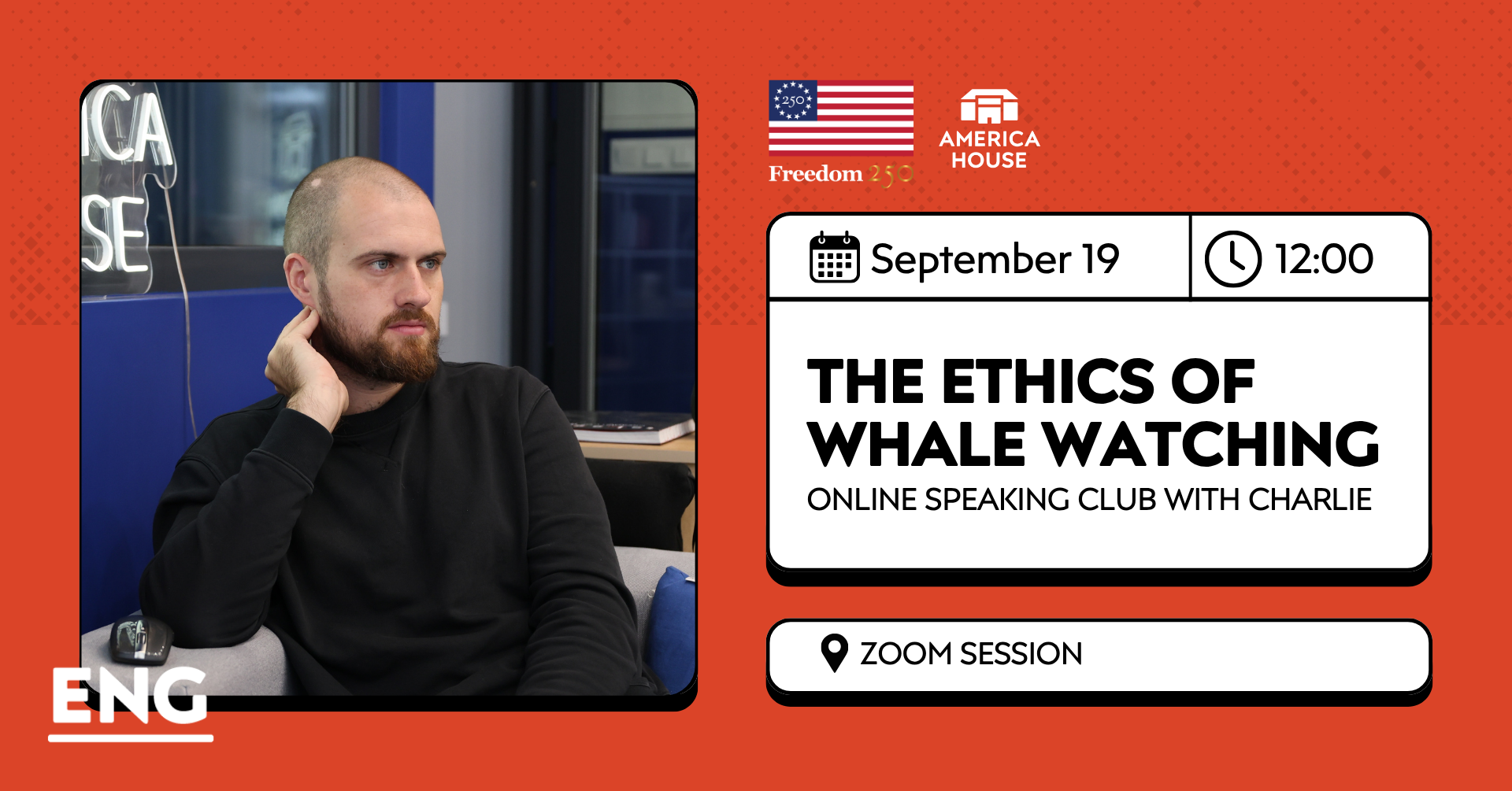 The Ethics of Whale Watching | Online Speaking Club with Charlie