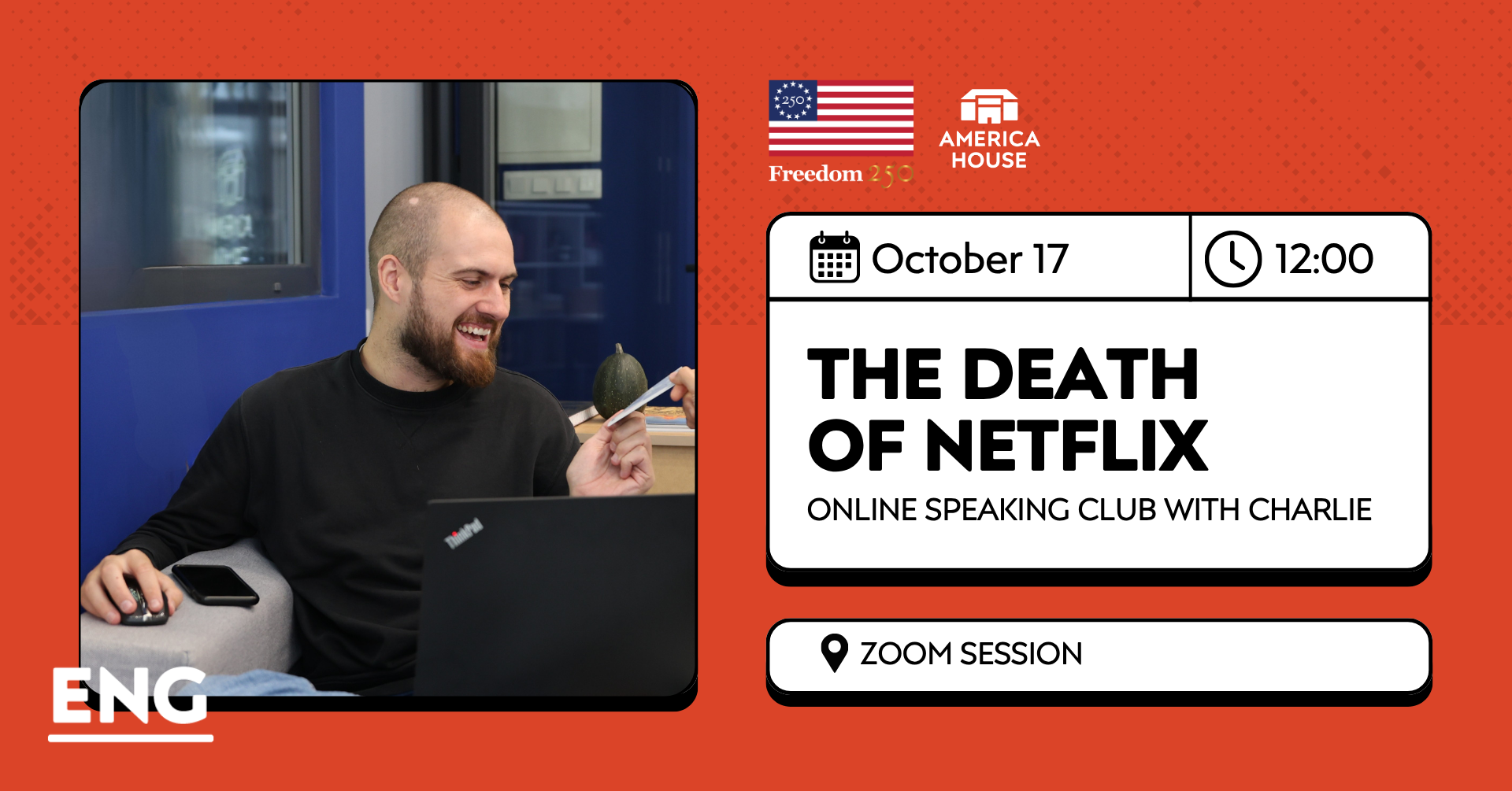 The Death of Netflix | Online Speaking Club with Charlie 