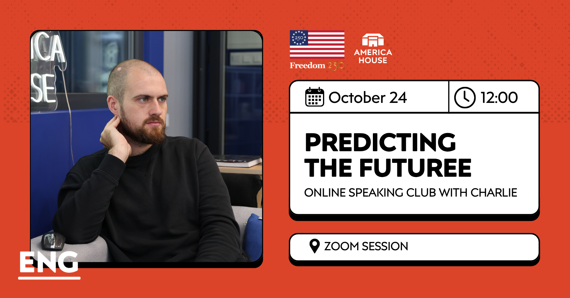 Predicting the Future | Online Speaking Club with Charlie