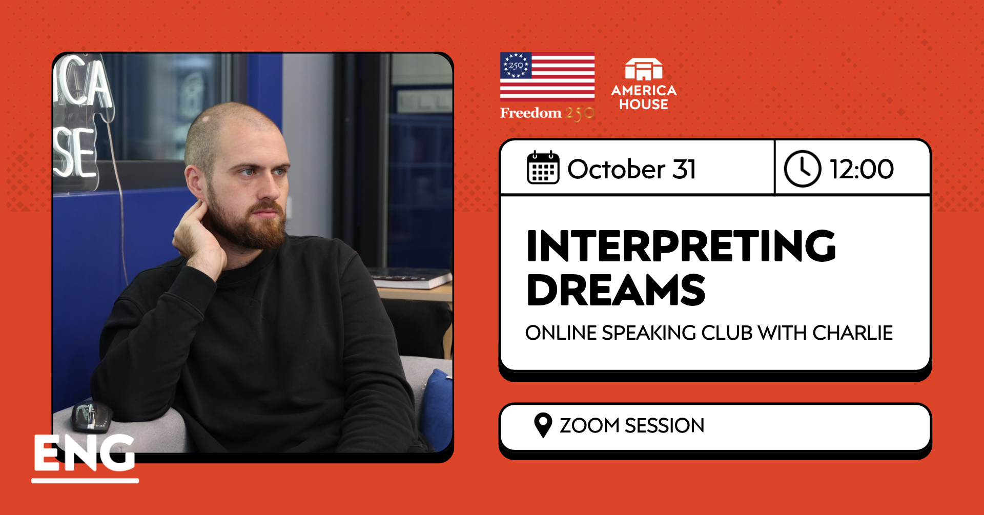 Interpreting Dreams | Online Speaking Club with Charlie