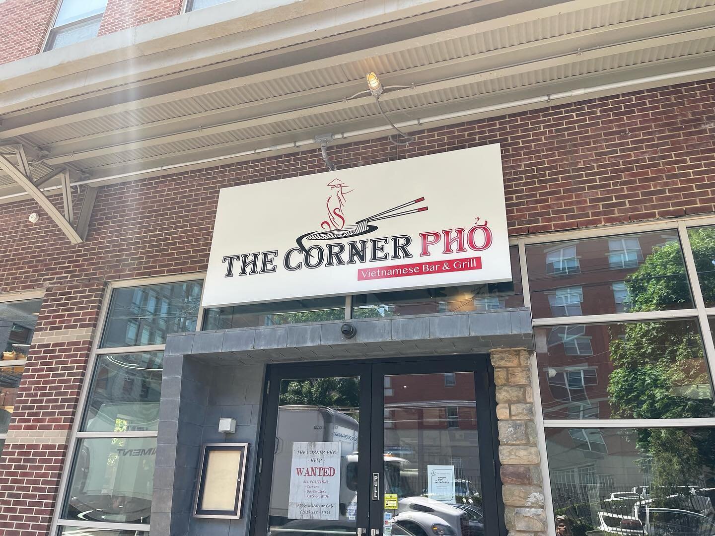 Today, we welcomed our new sign! Along with that is a few pictures of some food and drink items off our menu. Can&rsquo;t wait for everyone to join us and enjoy our food! #newrestaurant #vietnamesefood #pho #jerseycity