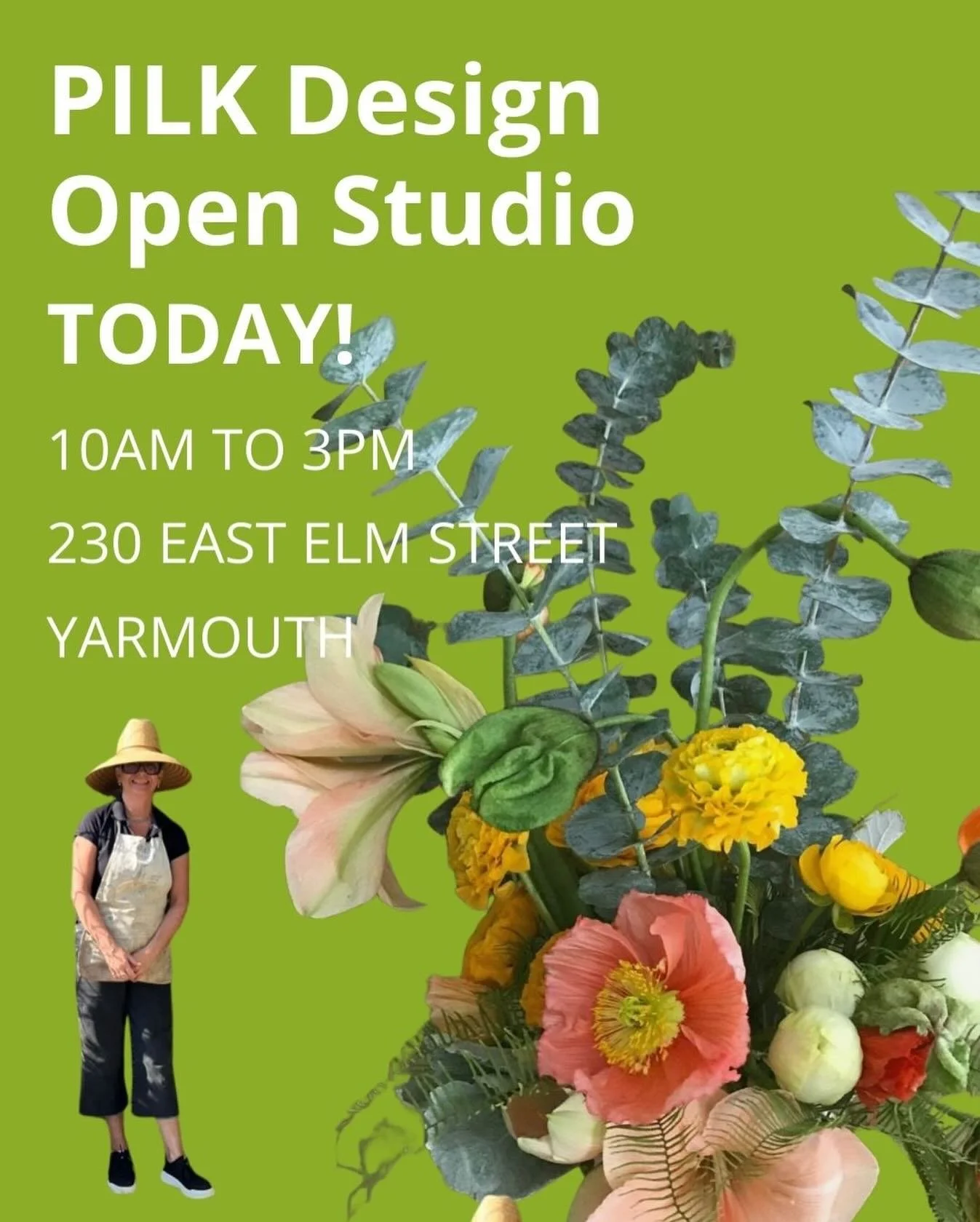 Looking forward to seeing you today!