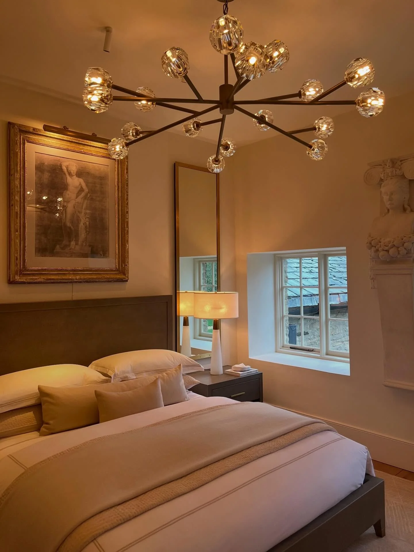 Grey Wednesday called for a little design inspiration.

Spent some time at RH England today, delving into my happy place of beautiful interiors. It was so apparent how layering different materials &mdash; stone, wood, metal &mdash; alongside art and 