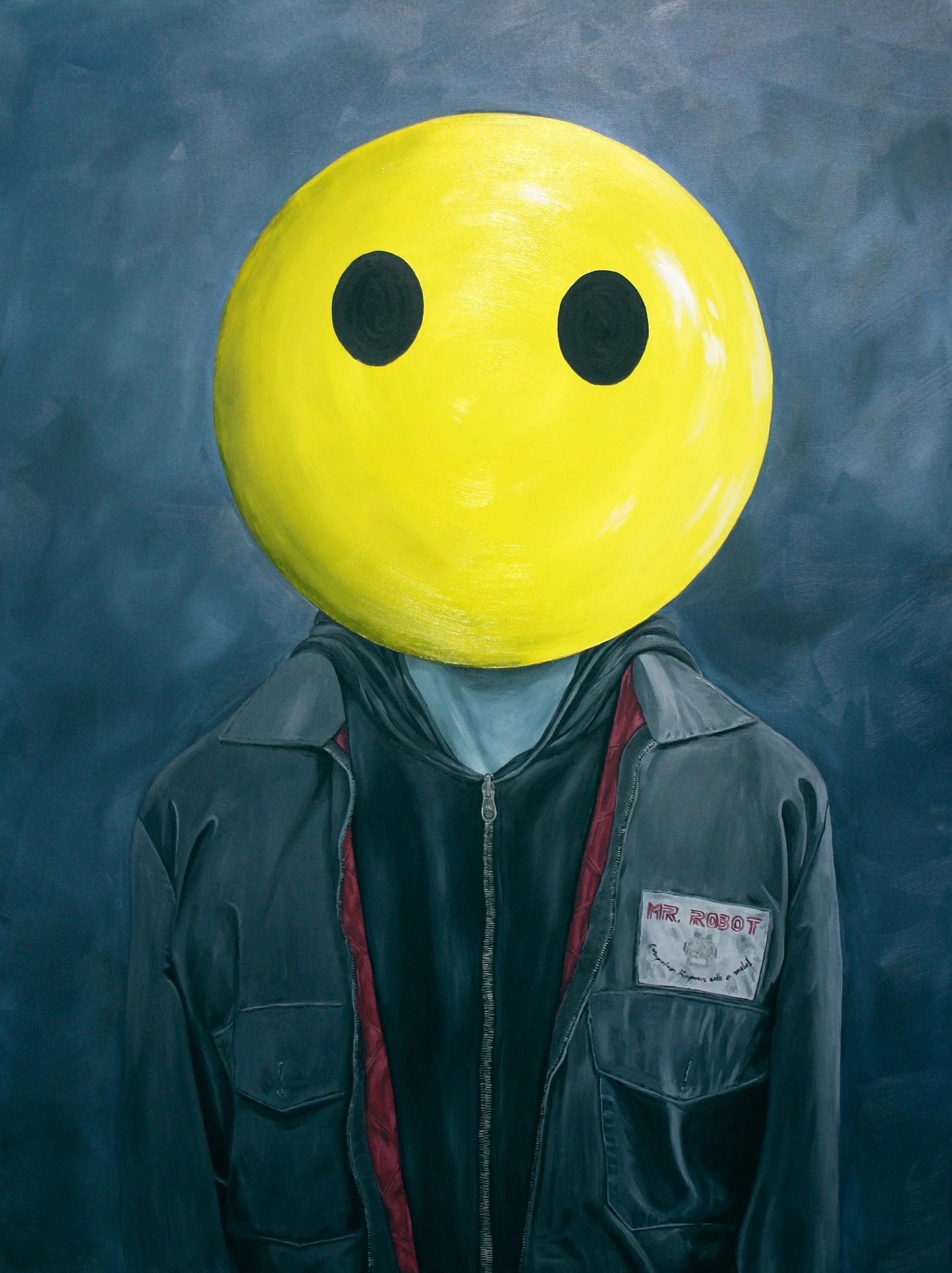 F***society (2026) Oil on canvas - 102cm x 76cm
