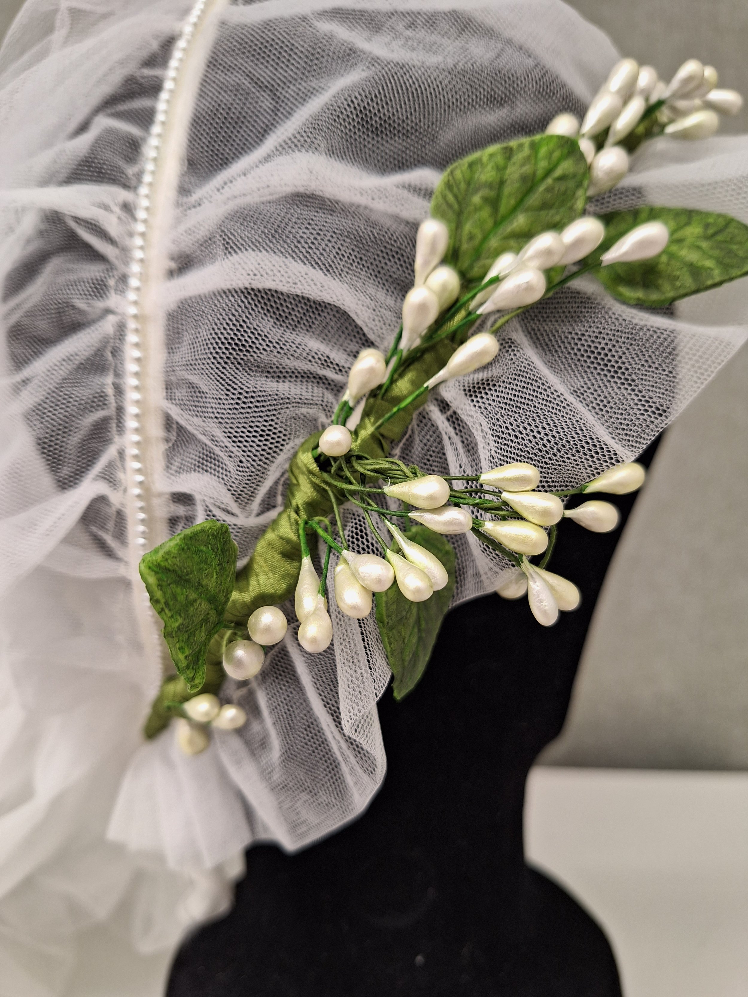 Close up of the orange blossom buds.