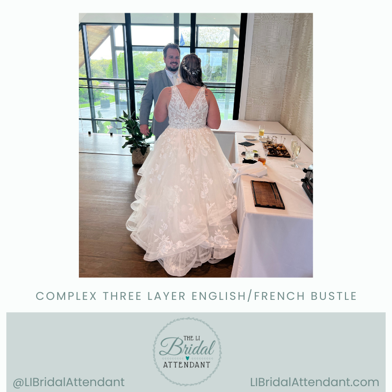 Wedding Dress Bustle Styles | Long Island Bridal Attendant 2.png