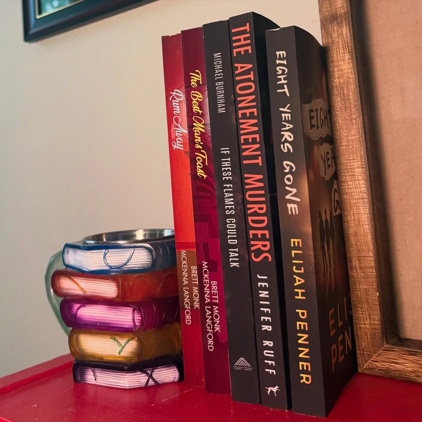 Starting my new favorite collection! 

I&rsquo;m so excited to be able to support the authors I&rsquo;ve worked with by displaying their published books! 

I&rsquo;m still missing a few, but I can&rsquo;t wait to see this collection grow! 💕