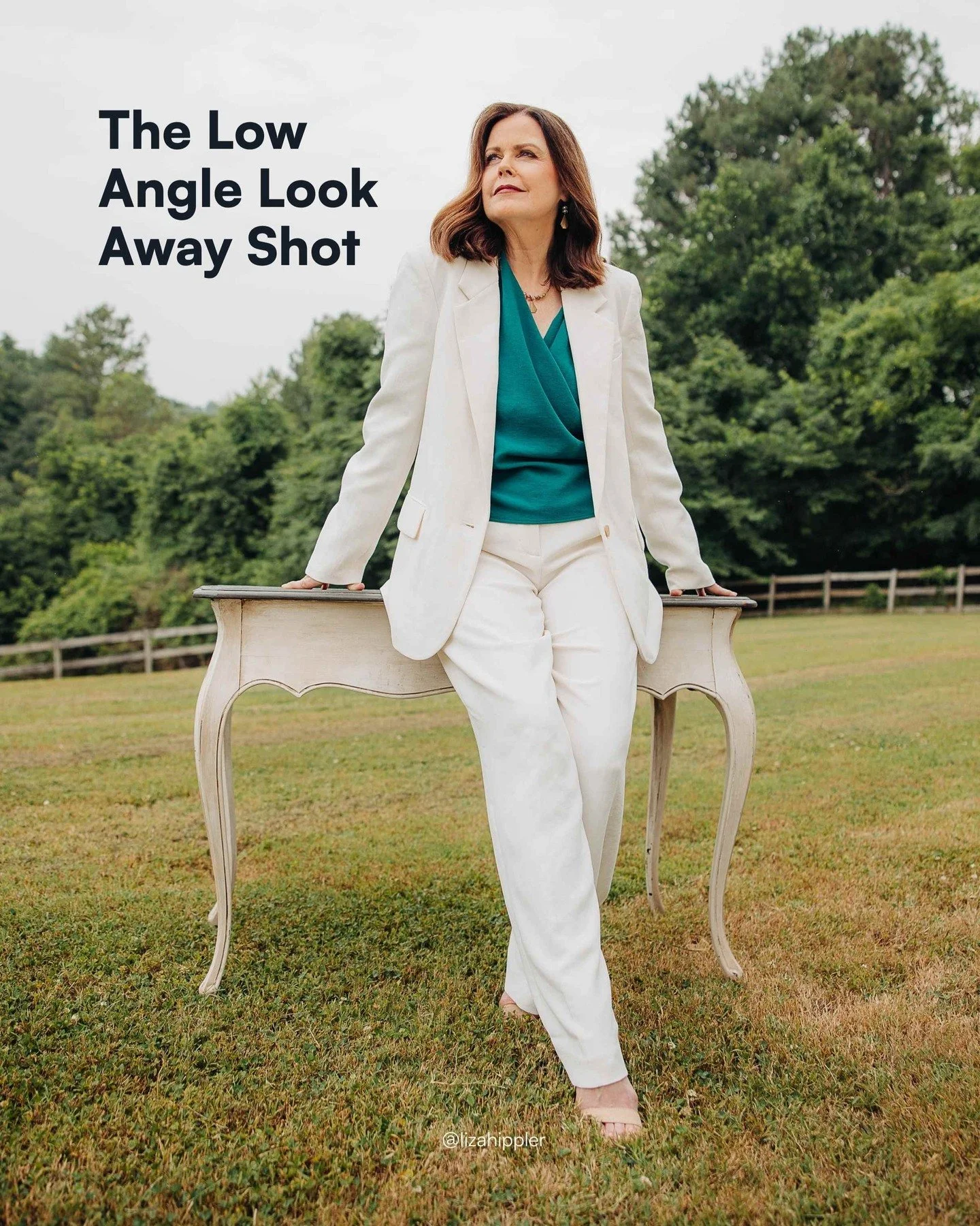 This pose is a must-have for many solopreneurs! It's powerful and commanding - but did you know it had SO MANY uses?!

👉 Slide 2: It&rsquo;s a powerhouse image for your brand &mdash; website banners, podcast promos, speaking events, and more.

👉 Sl