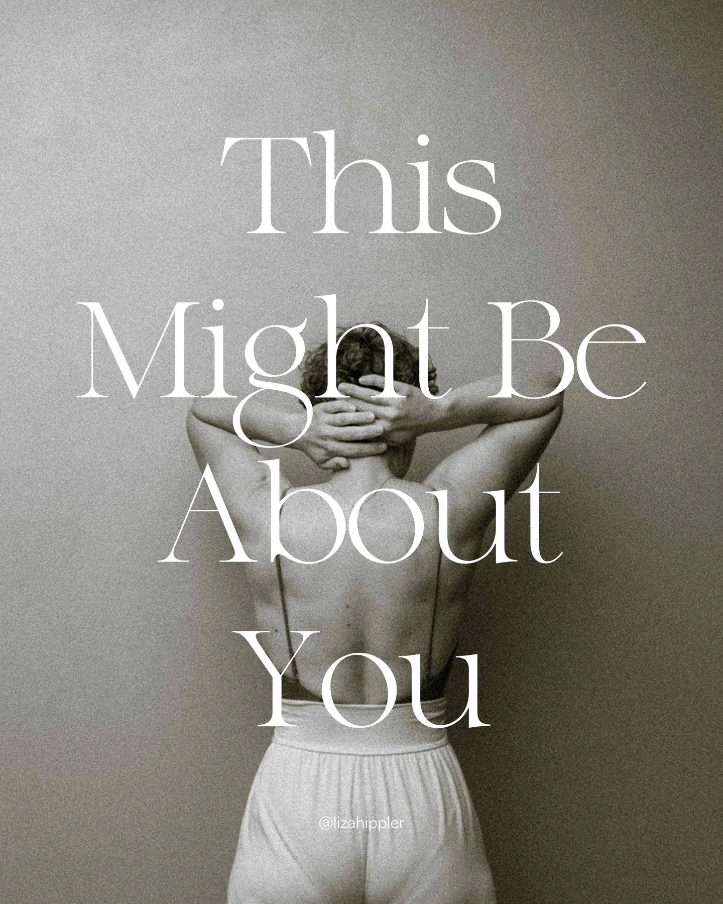 If you read any of these and wanted to cover your face, it's because you recognize something truthful here. Something that feels sticky and stuck and weighs you down.

If so, I invite you to join me and an intimate group of women on April 14th in Nas