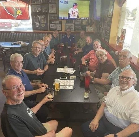 Men of Kol Ami's Monthly Wet Wednesday