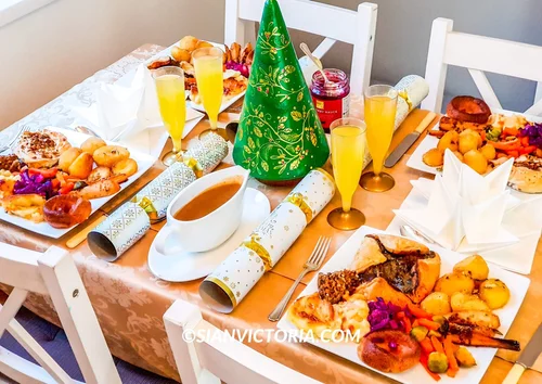 Marks and spence foodhall not christmas