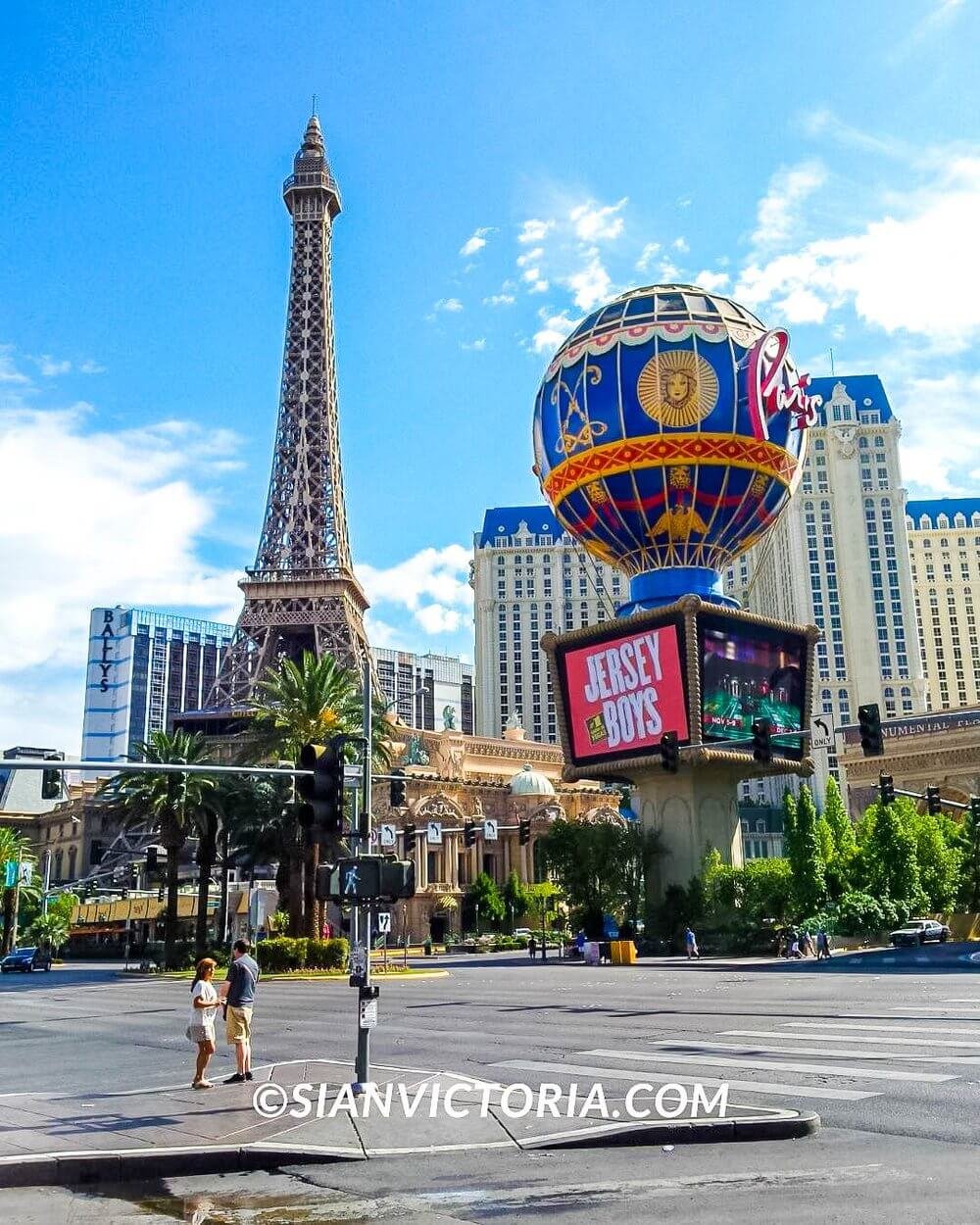 Ticket for the Eiffel Tower at the Paris Las Vegas Hotel