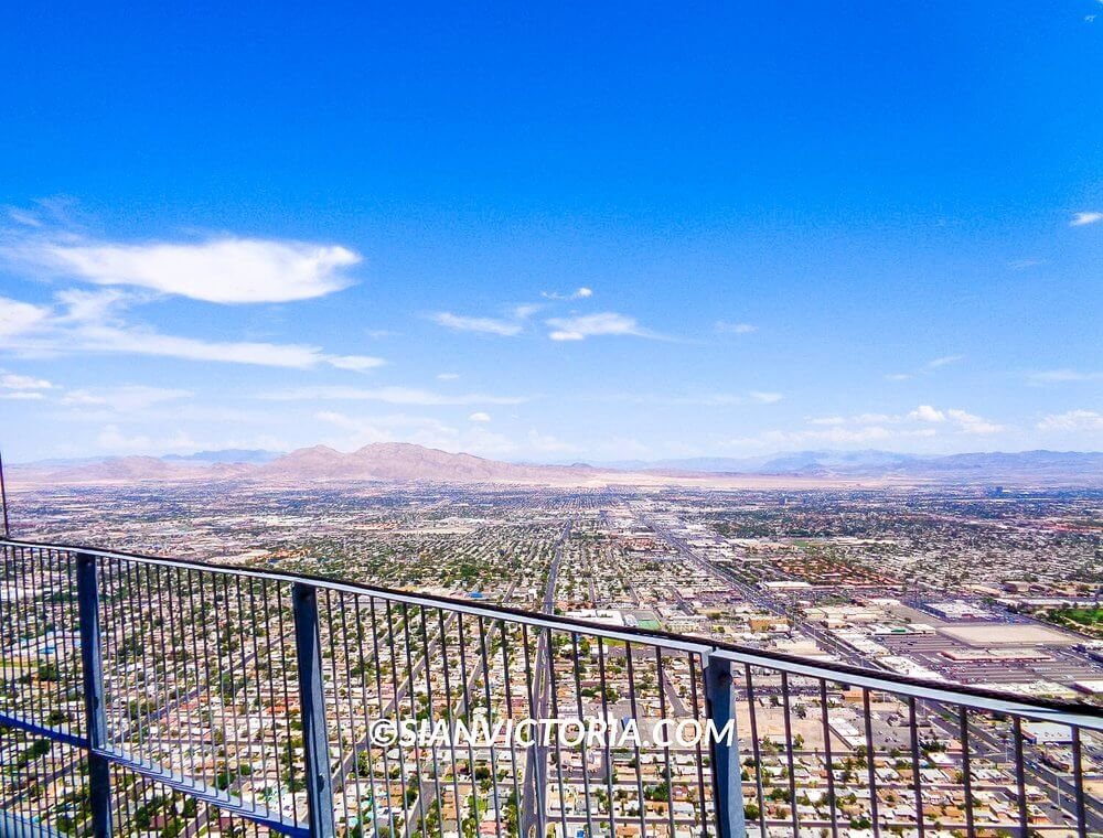 Visit To The Strat Tower For Daredevil Rides & Vegas Desert Views ...