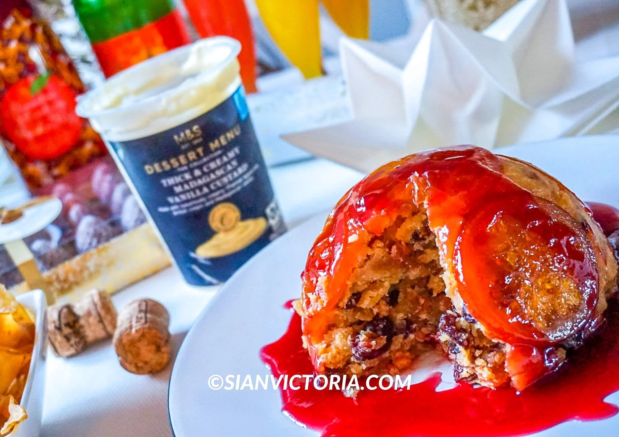 Marks and spence foodhall not christmas