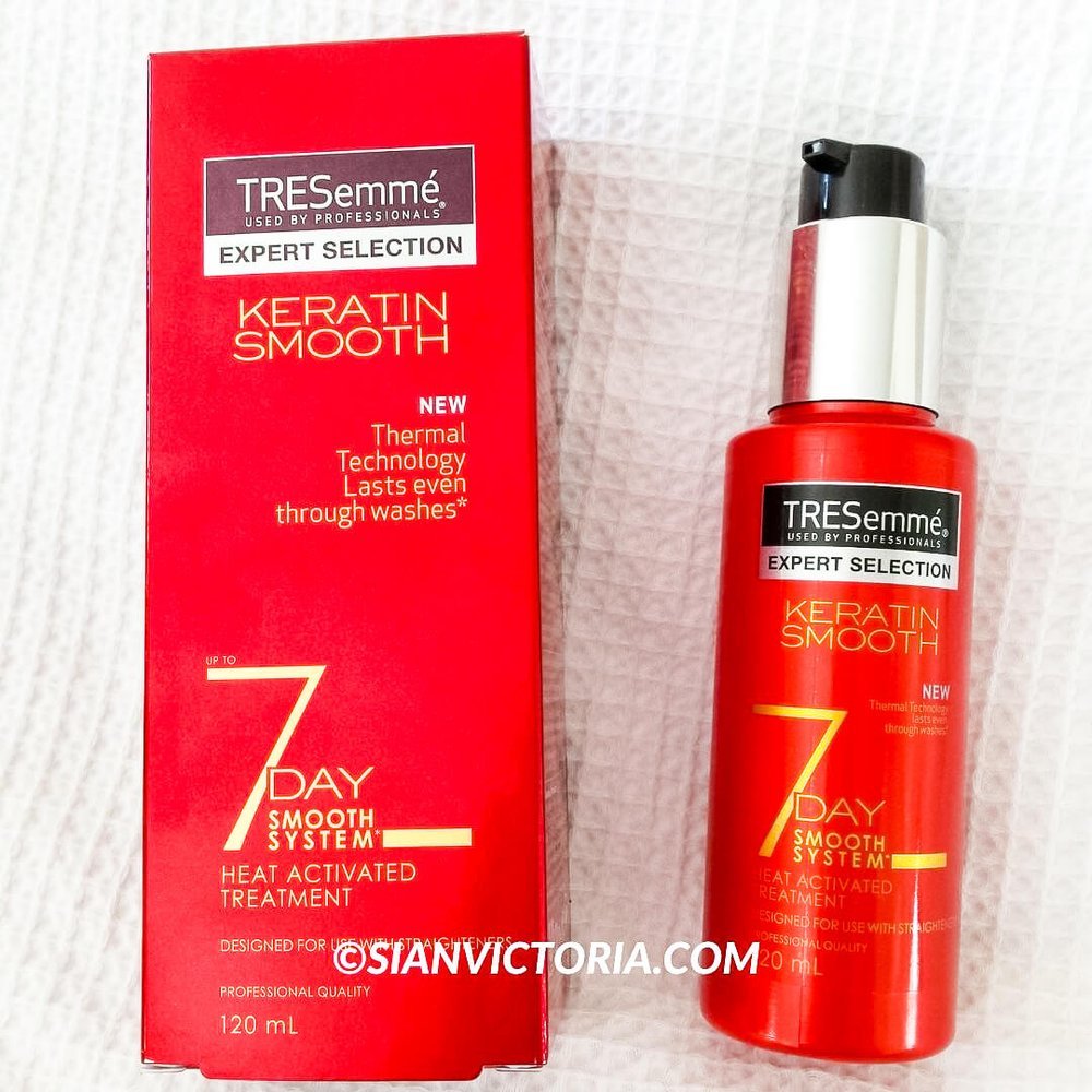 TRESemme Review: Keratin Smooth At Home Treatment Smooth Hair — sian victoria