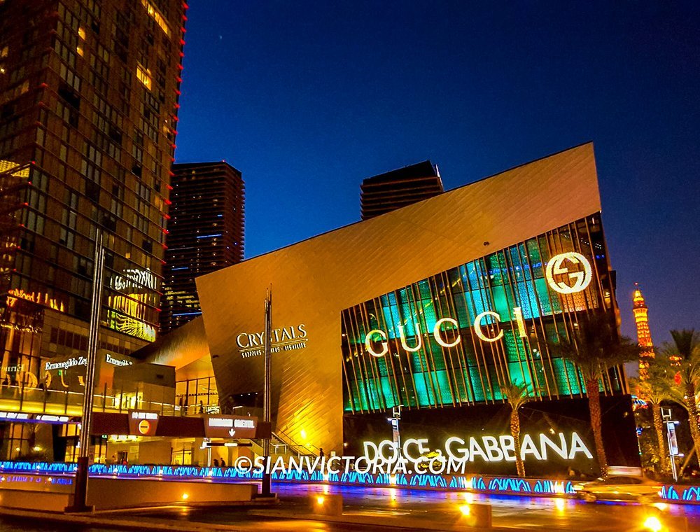 Gucci/Dolce & Gabbana  Las Vegas' CityCenter's Shops at Crystals