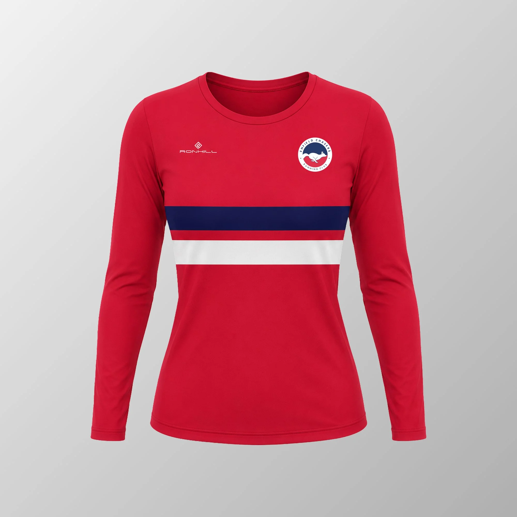Enfield Chasers Long Sleeve Club T-Shirt (Women's)