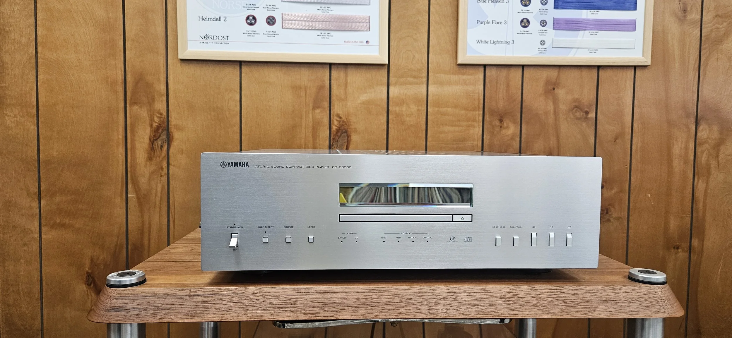 Yamaha CD-S3000 High-End CD Player (Used)
