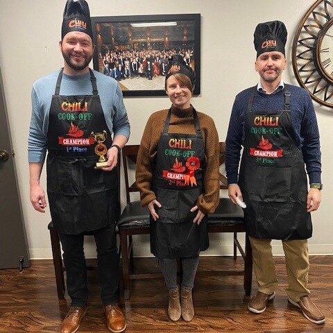 Yesterday we held our annual chili cook-off here at MISA Imports HQ! 
This is always a fun and delicious event, so a big thank you goes out to everyone who cooked for us! Congratulations to our winners!

But here's the questions of the day: Can you p