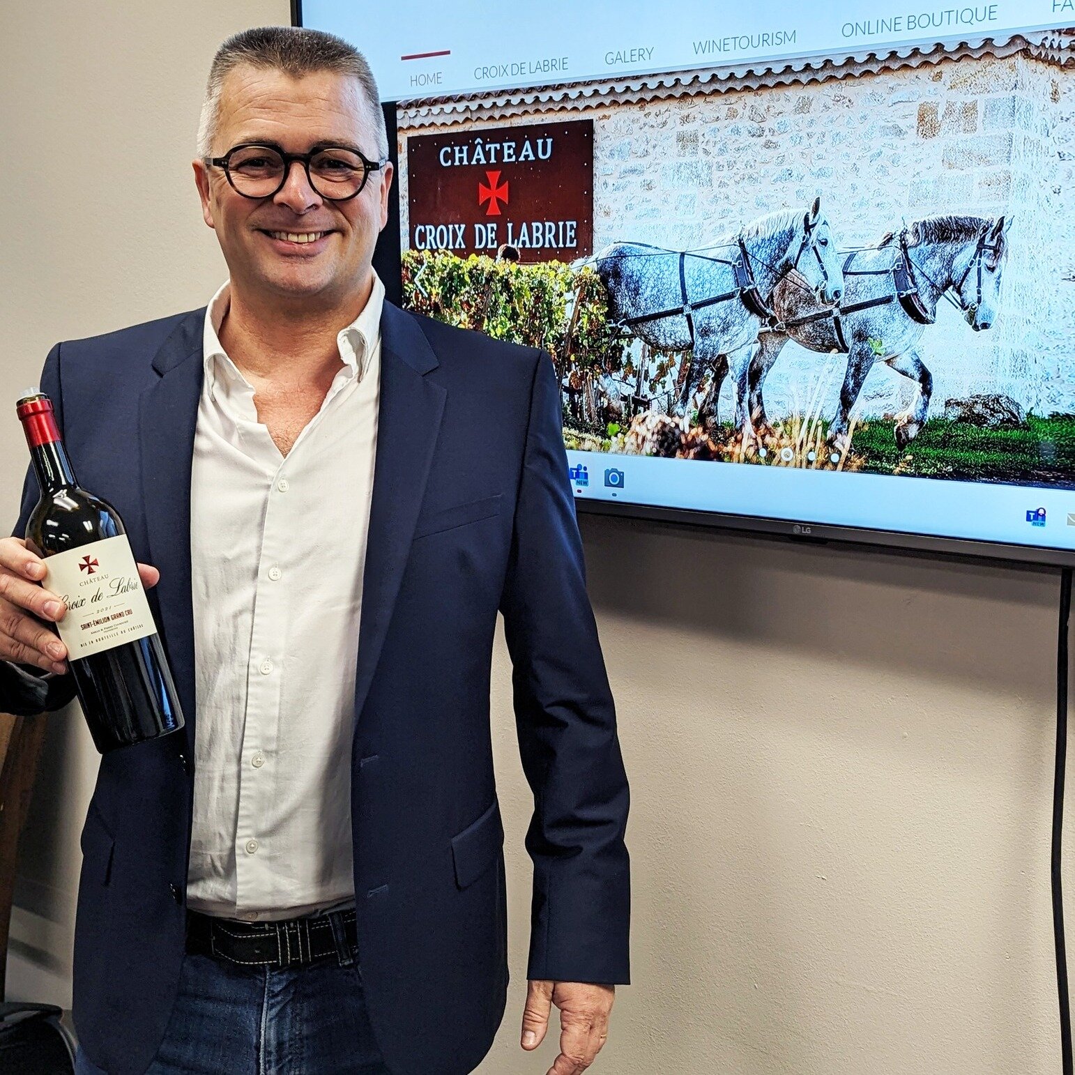 Pierre Coudurie, co-owner of Chateau Croix de Labrie, visited MISA Imports today to lead us through a fantastic tasting and teach us about this garagiste Saint-&Eacute;milion Grand Cru Class&eacute;!

We were fortunate to be able to taste six vintage