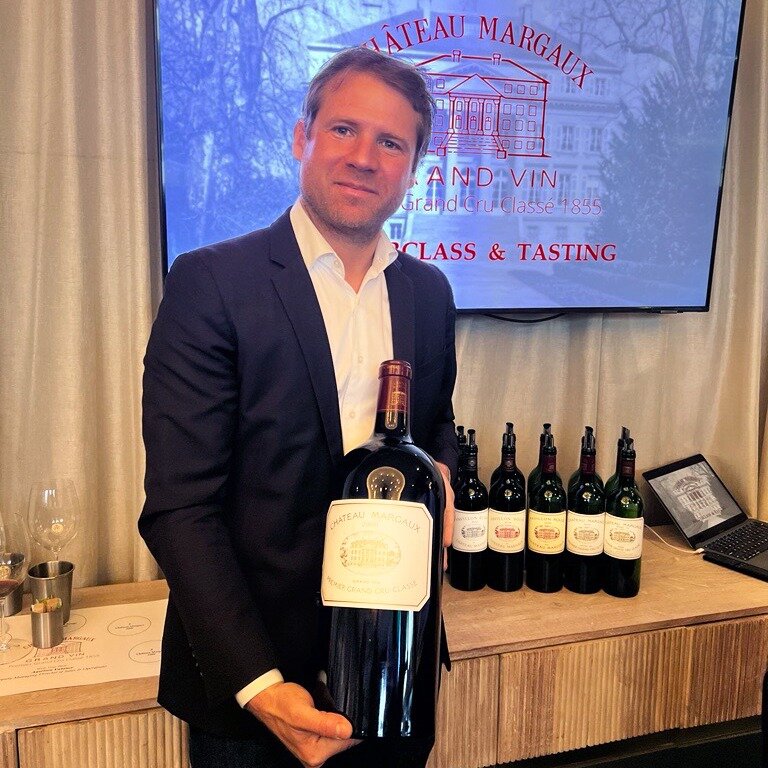 MISA Imports has been delighted to have Aur&eacute;lien Valance with us here in Texas, treating us all to his wonderful masterclass on Chateau Margaux, an exquisite property which needs no introduction. 
Today, the tasting and masterclass at 55 Seven