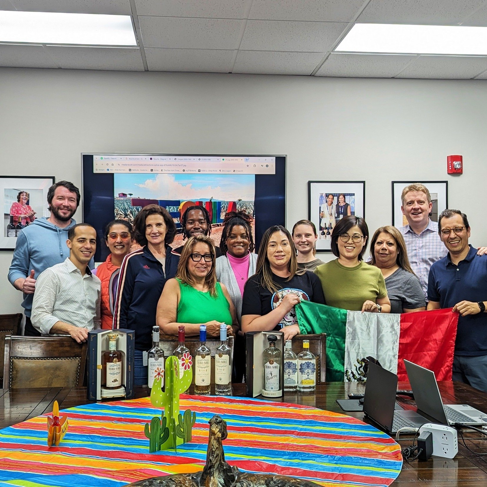 We had a great time learning about tequila and mezcal at today's Cinco de Mayo tasting at MISA HQ! The featured spirits that we were able to sample were Tierra Noble Tequila (always 100% Blue Agave and 100% additive free) and Casa Manglar Mezcal (mad