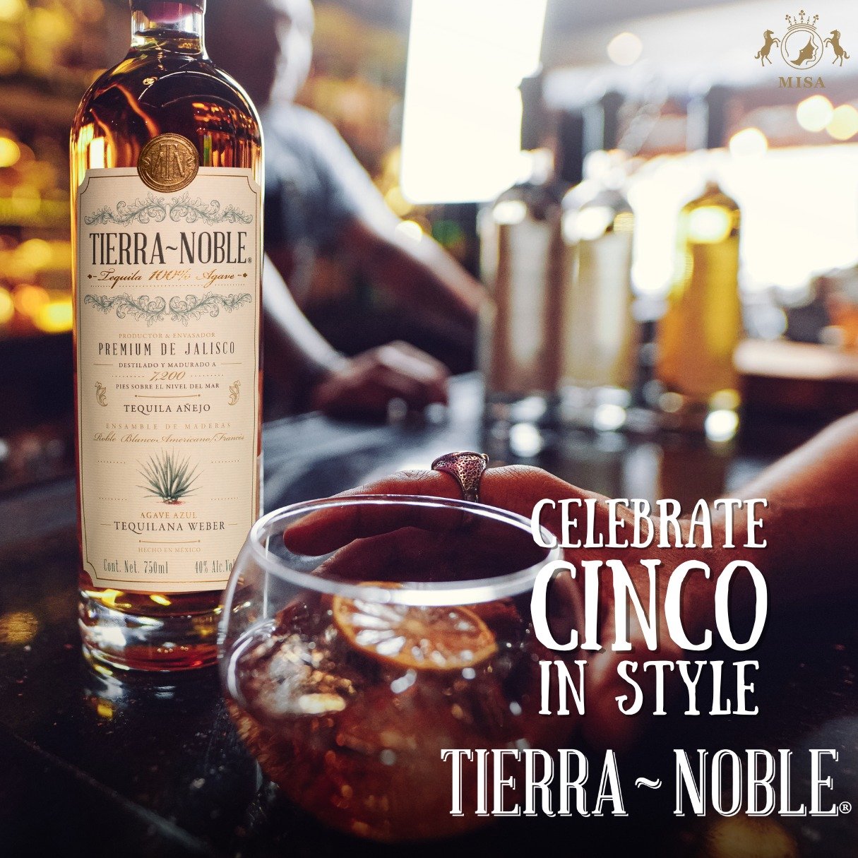 &iexcl;Feliz Cinco de Mayo! MISA imports is proud to offer excellent selections of tequila and mezcal, including Tierra Noble Tequila and Casa Manglar Mezcal. 

Tierra Noble is the Grand Cru of Tequila. Handcrafted at their La Estacada distillery 7,2