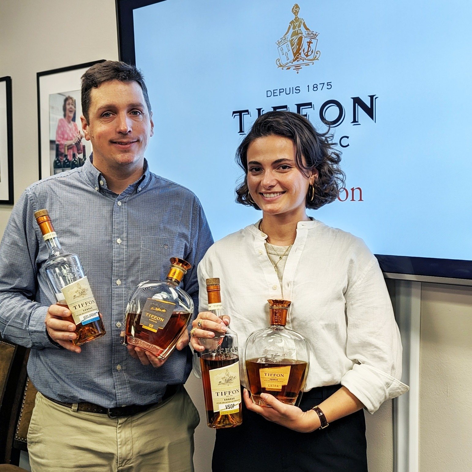 MISA Imports held a fantastic Tiffon Cognac tasting and training with our guests Laura Anne Scomparin and Edouard Braastad, the Sales and Marketing Director for Tiffon Cognac. 

Tiffon Cognac has been family owned since 1875. The signature of Tiffon&