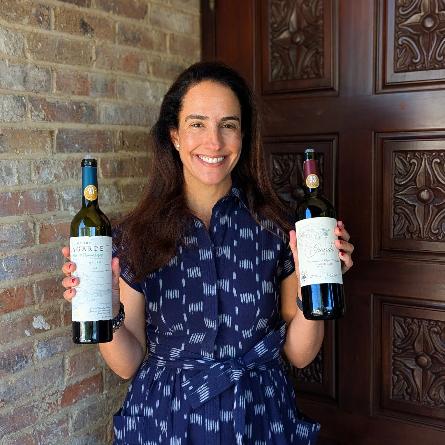 This week in Texas we had the honor of working alongside Lucila Pescarmona, Co-Owner of one of Mendoza's oldest wineries, Bodega Lagarde.  Lucila, along with her sister Sof&iacute;a, are the 3rd generation to own and manage the winery.  They are devo