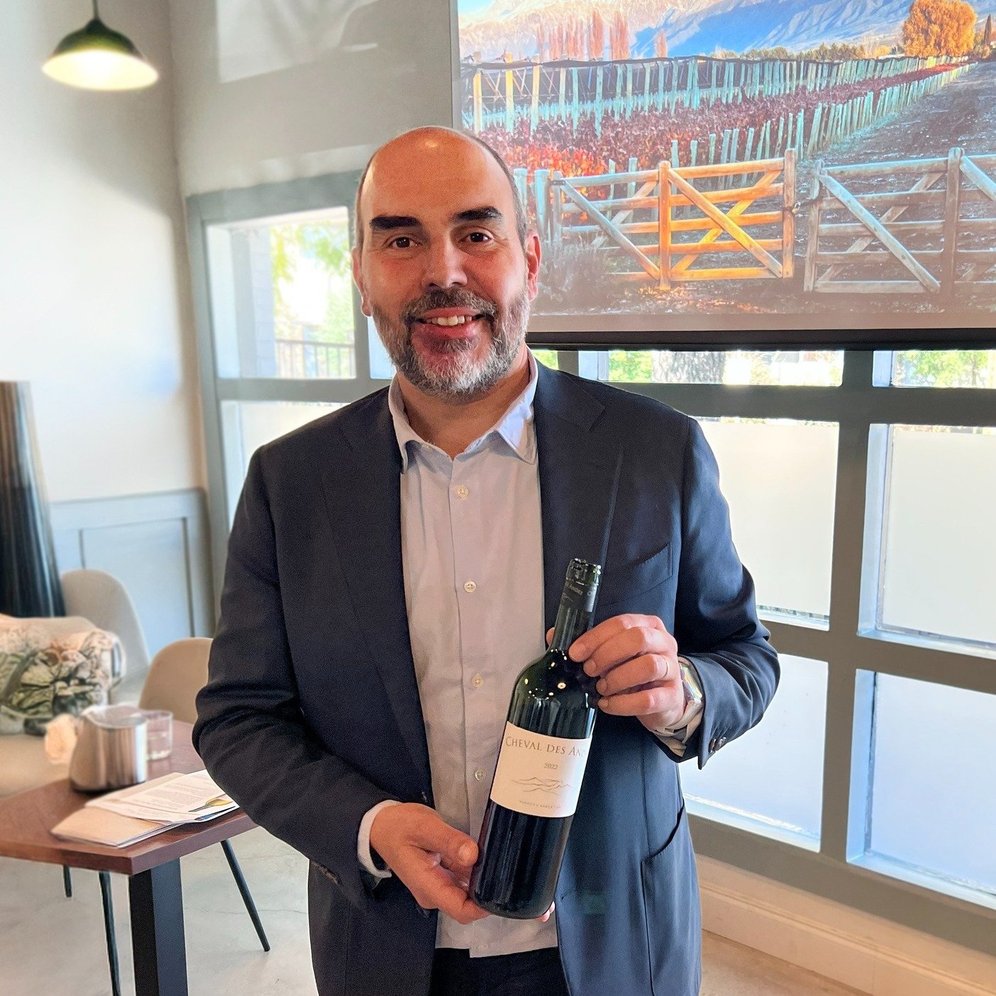MISA would like to welcome Mathieu Jullien, CEO of LVMH Vins d'Exception &amp; Raphael Bino, Business Development Manager N. America! They'll be working with us for a couple days, providing masterclasses and tastings of Cheval des Andes like today's 