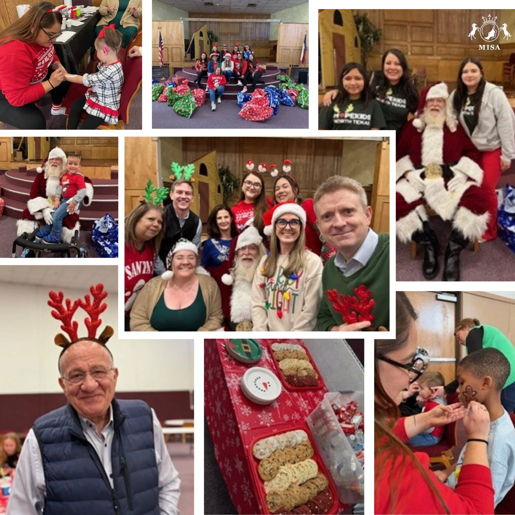 MISA collaborated with the North Texas chapter of HopeKids and Endless Hope to sponsor kids in need and organize a fun-filled Holiday event for the whole family! For anyone who&rsquo;s new to HopeKids, they are an incredible organization that provide