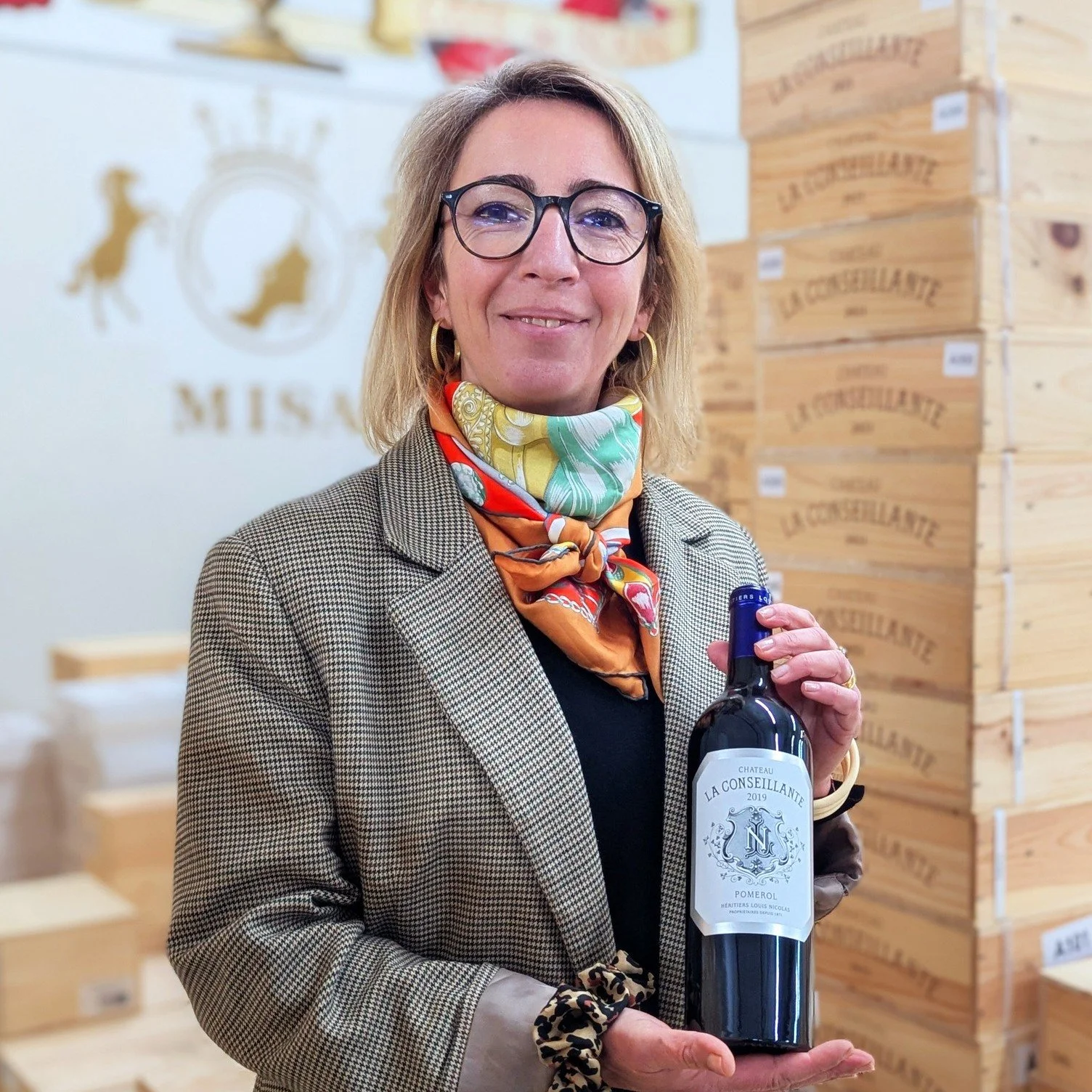 MISA was happy to welcome Marielle Cazaux, Winemaker and CEO of Ch&acirc;teau La Conseillante. Family owned since 1871, Ch&acirc;teau La Conseillante spans 12 hectares in the heart of Pomerol,  with world-renowned neighbors such as Petrus and Cheval 