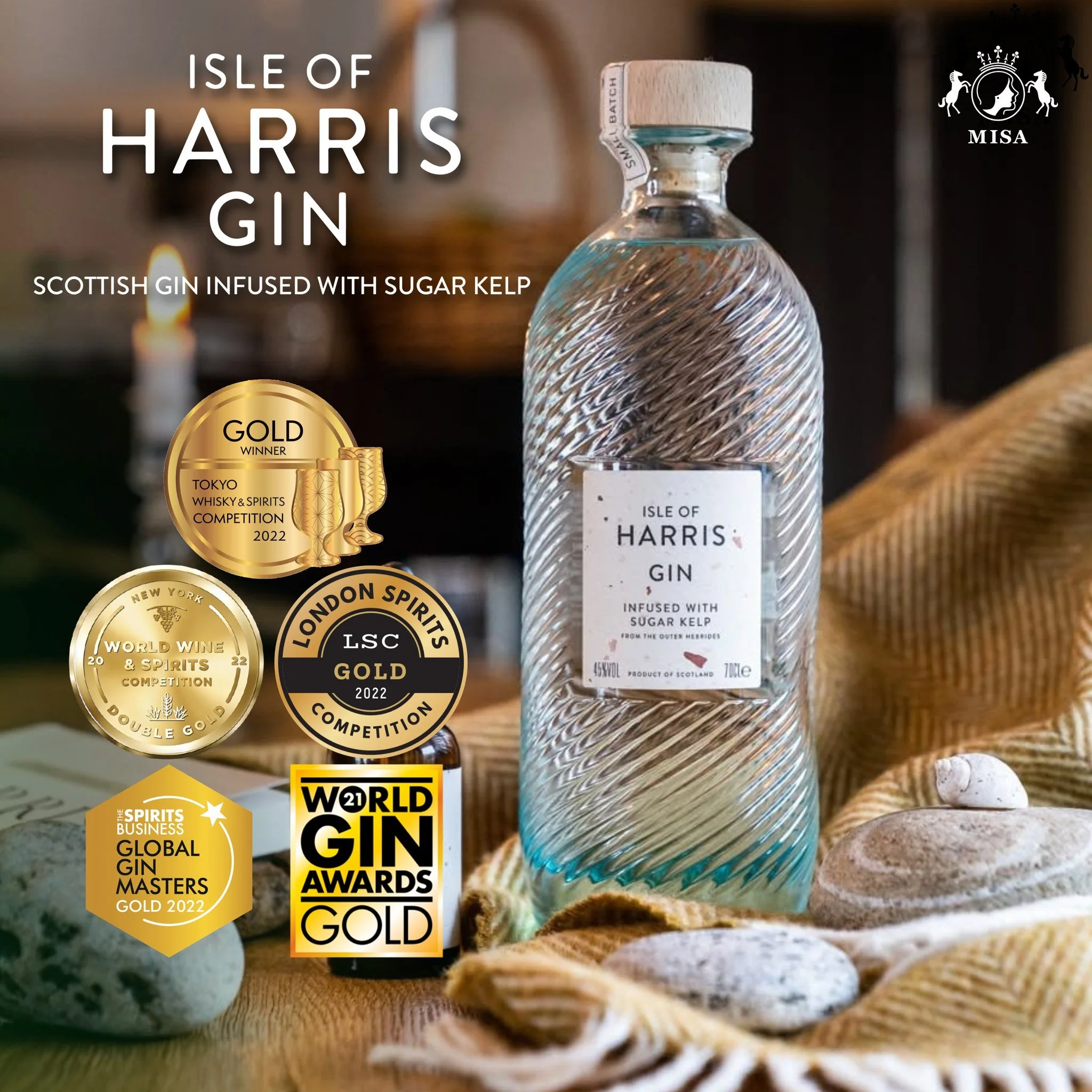 January is Ginuary: The perfect time to warm up with a little Isle of Harris Gin, our favorite small-batch gin from the Scottish Islands.

The making of award-winning Isle of Harris Gin rests in the hands of skilled local craftsman who have perfected