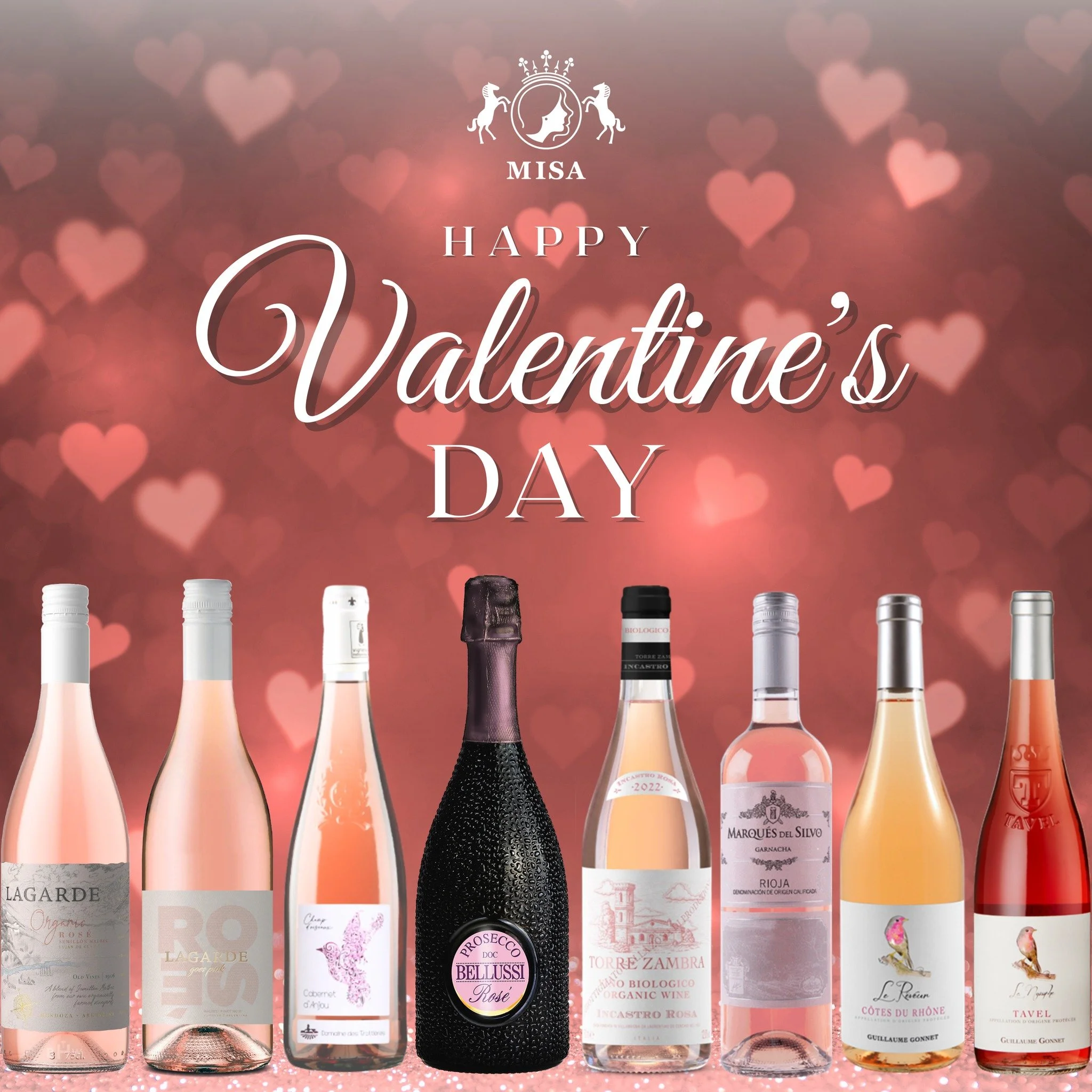 Happy Valentine's Day! Take our recommendations for perfect ros&eacute; and chocolate pairings to impress that special someone! Ros&eacute; wine pairs best with lighter chocolates like white or milk chocolate, as well as fruit-infused dark chocolate,