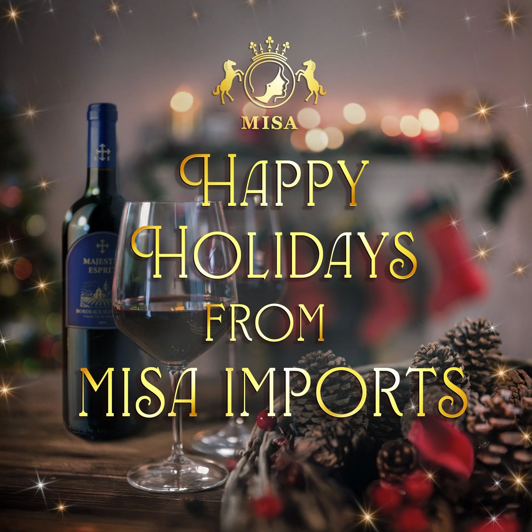 Happy Holidays from MISA Imports!
We hope that you and your loved ones find your day filled with joy,  warmth, and fun! Cheers!
 
.

#happyholidays #seasonsgreetings #happyholidays2025  #wineimporter #wineimporterlife