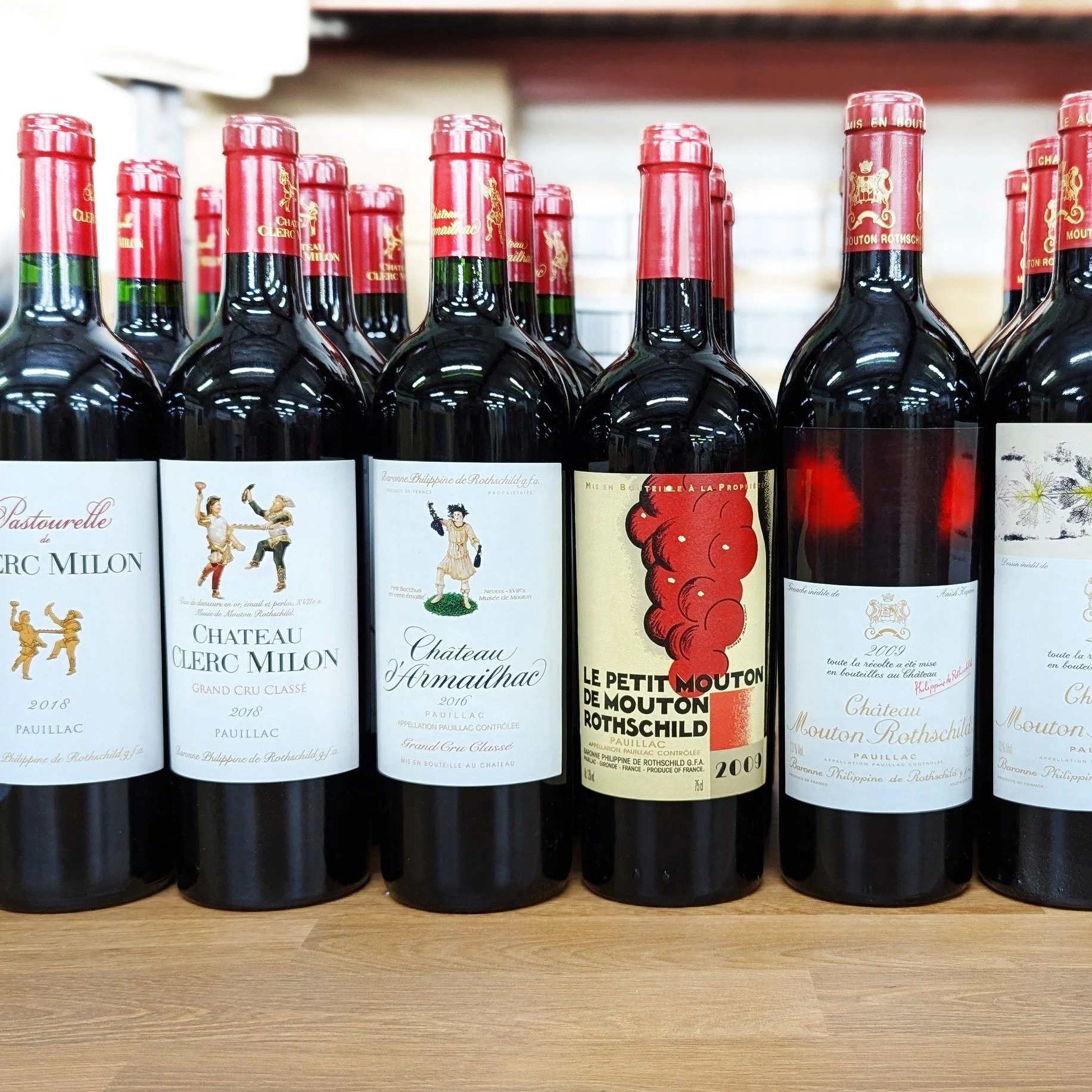 The MISA California office recently enjoyed a visit from Dewey Markham, Commercial Manager for Domaines Baron Philippe de Rothschild (Mouton). These exquisite wines truly need no introduction; Ch&acirc;teau Clerc Milon, Ch&acirc;teau d'Armailhac, and