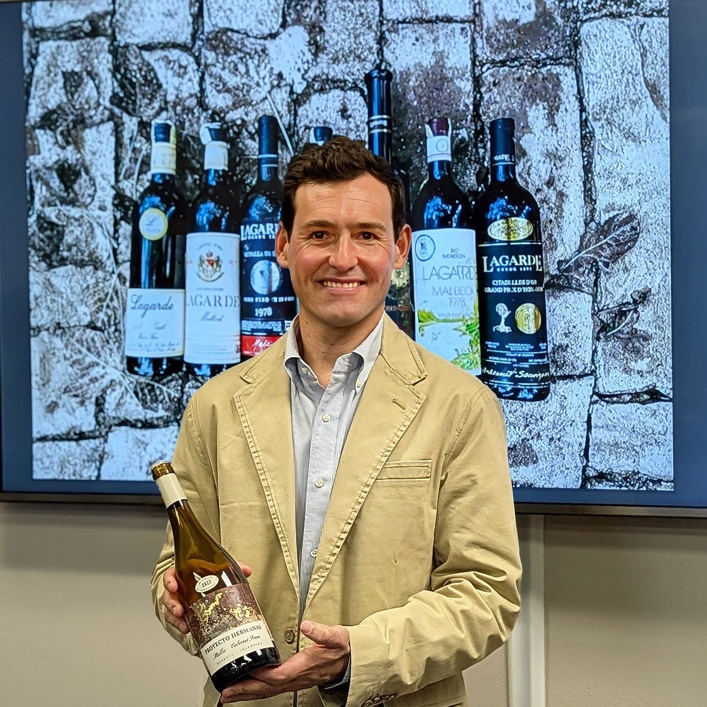 A warm welcome goes out to Mr. Francisco Matarazzo, Export Manager at Bodega Lagarde, for his first visit to MISA Headquarters in Dallas, Texas! Francisco has been working with MISA sales ambassadors to present Lagarde's amazing range of Argentinian 