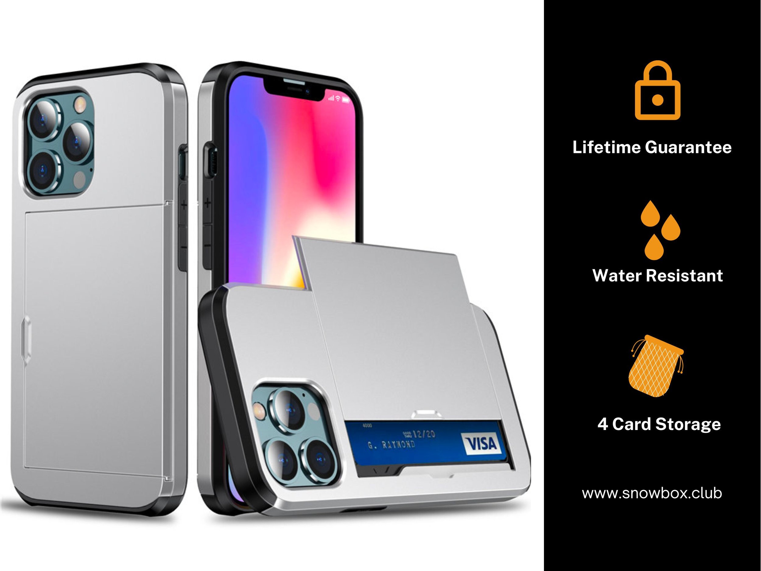 iPhone Case - Discreet Storage Compartment