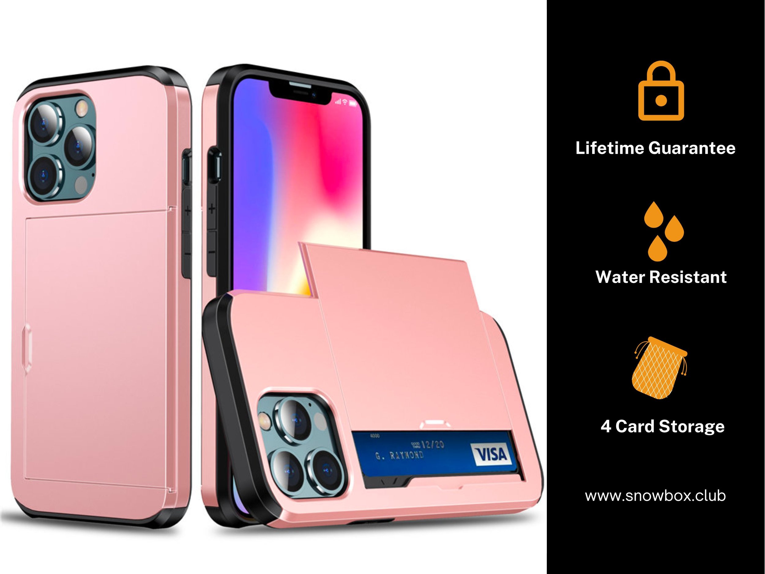 iPhone Case - Discreet Storage Compartment