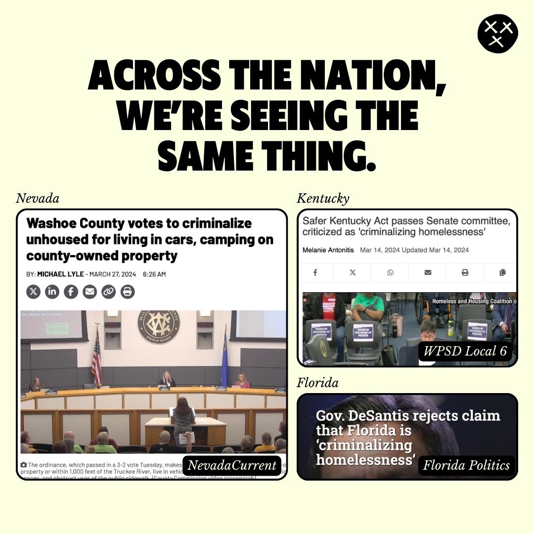 ‼ This is not only happening in our city, but across the nation. 
Sign up for testimony for Mayor Wheeler&rsquo;s revised camping ordinance to let them know that fines and jail are NOT the solution.

City Council - Agenda item 320
Thursday, April 18 